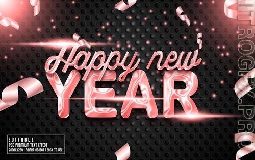 2023 new year vol 13 - editable text effect, font style