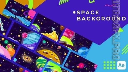 Videohive - Space Background Animation | After Effects 41255152