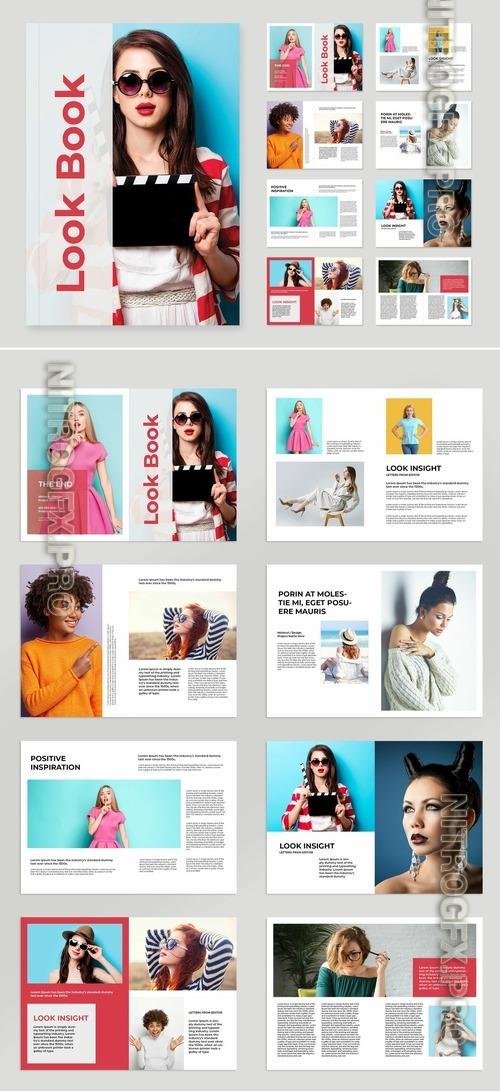 Modern Look Book Layout 516448598 INDT