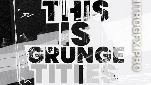VideoHive - Grunge Titles Presets 42454291