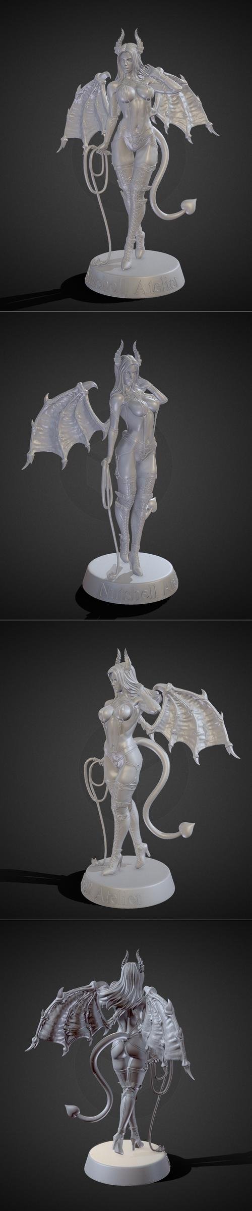Nutshell Atelier Sadistic Succubus – 3D Print