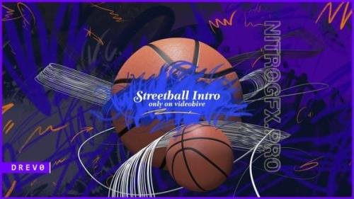 VideoHive - Streetball Intro/ NBA/ Basketball Night/ Sport Promo/ Graffiti/ Street/ Broadcast Design/ Game/ Ball - 39362548