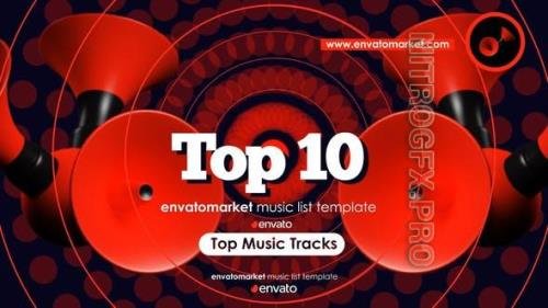 VideoHive - Music Top 10 - 43216192