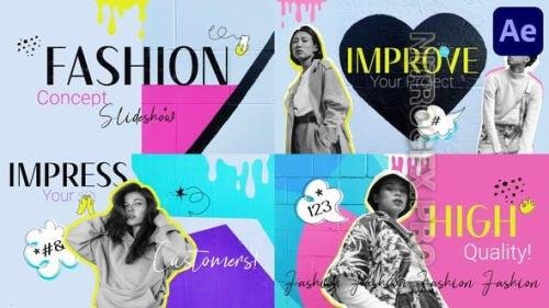 Videohive - Fashion Concept Slideshow for After Effects 43235198