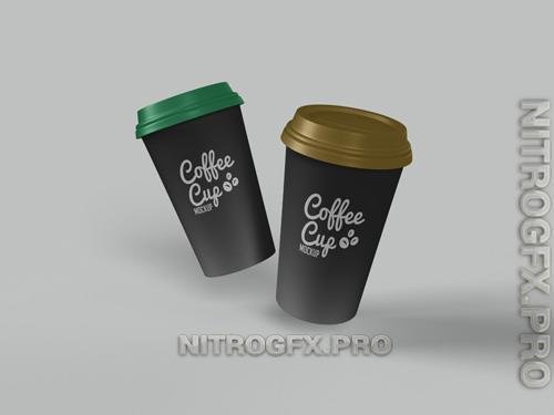 PSD Coffee Cup Mockup Design