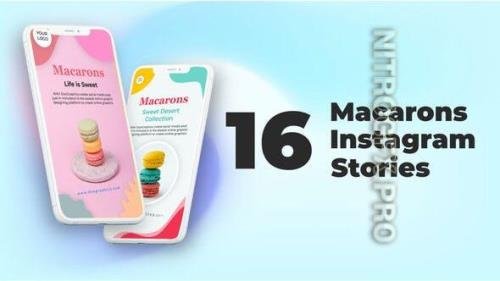 VideoHive - Macarons Instagram Stories - 32384901