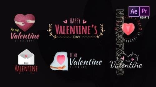 Videohive - Valentines Day Titles Pack 43336699