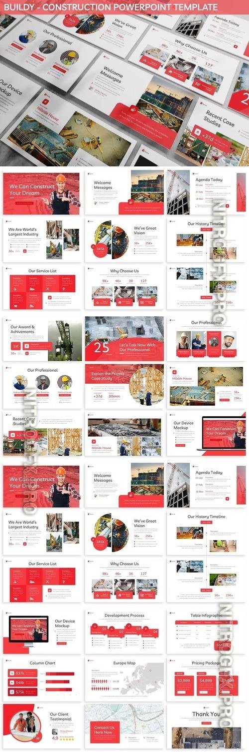 Buildy - Construction Powerpoint Template