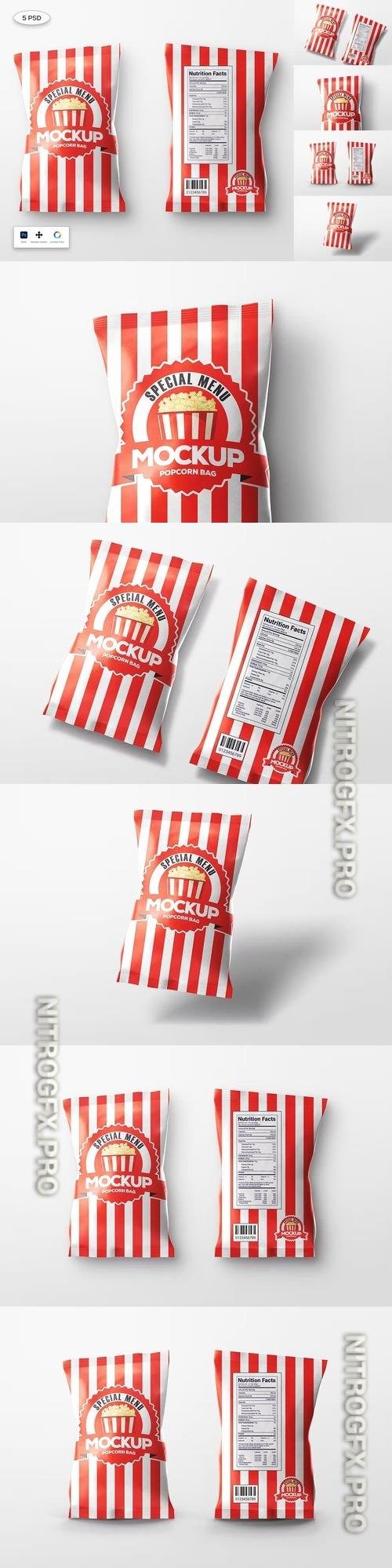 Popcorn Bag Mockup - 6BQE6KB