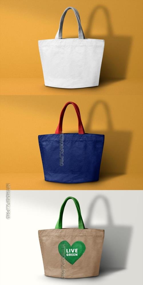 AdobeStock - Tote Bag Mockup for Fashion Style - 441407809
