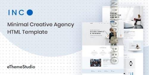 ThemeForest - Inc | Minimal Creative Agency HTML Template 40044292