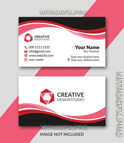 Vector Business Card Template Vol 5