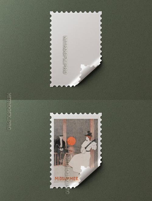 AdobeStock - Editable Stamp Design Mockup - 438537143