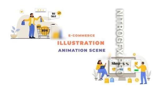 VideoHive - E-Commerce Animation Scene - 43395926