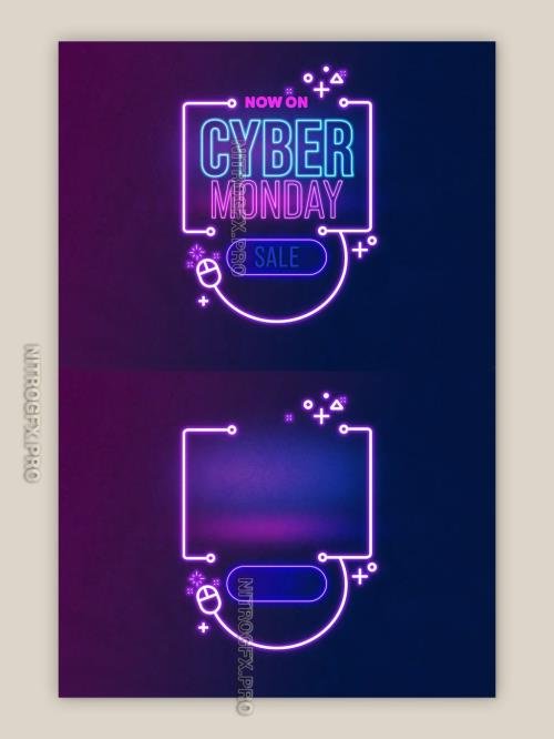 Adobestock - Cyber Monday Neon Sign 547996862