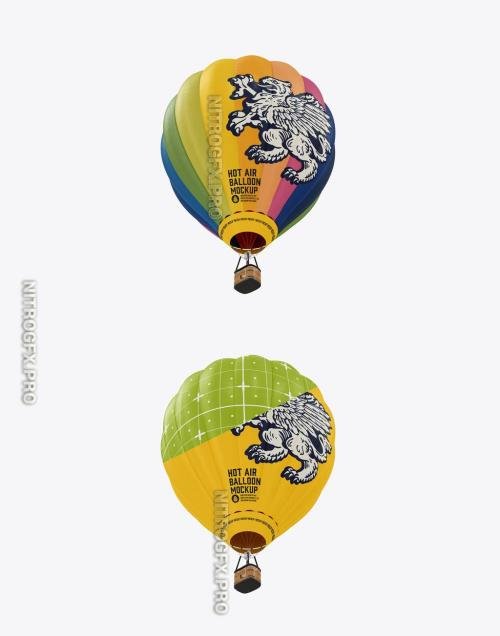 Adobestock - Hot Air Balloon Mockup 547966331