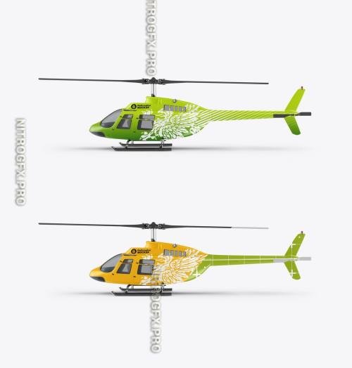 Adobestock - Helicopter Mockup 547966301