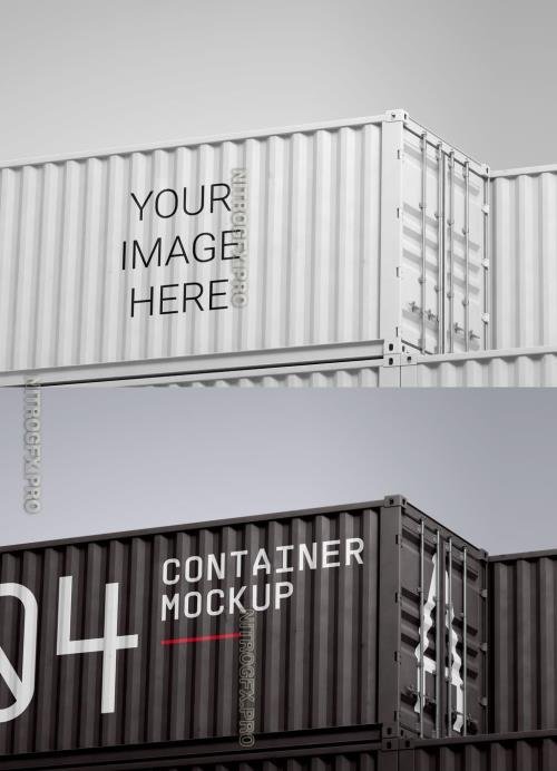 Adobestock - Containers Mockup 547739906