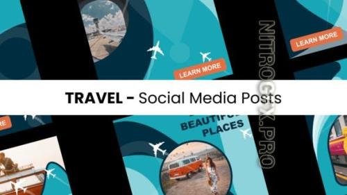 VideoHive - Travel - Social Media Posts - 43396575