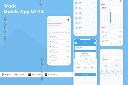 Trade Mobile App UI Kit