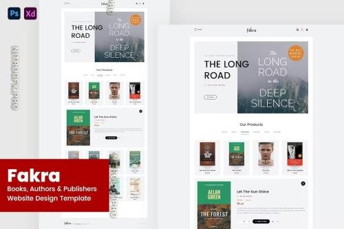 Fakra - Book Store & Publishers Website Design