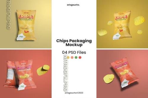 Chips Packaging Mockup