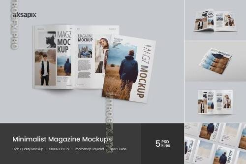 Minimalist Magazine Mockup V2