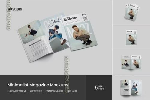 Minimalist Magazine Mockup V3
