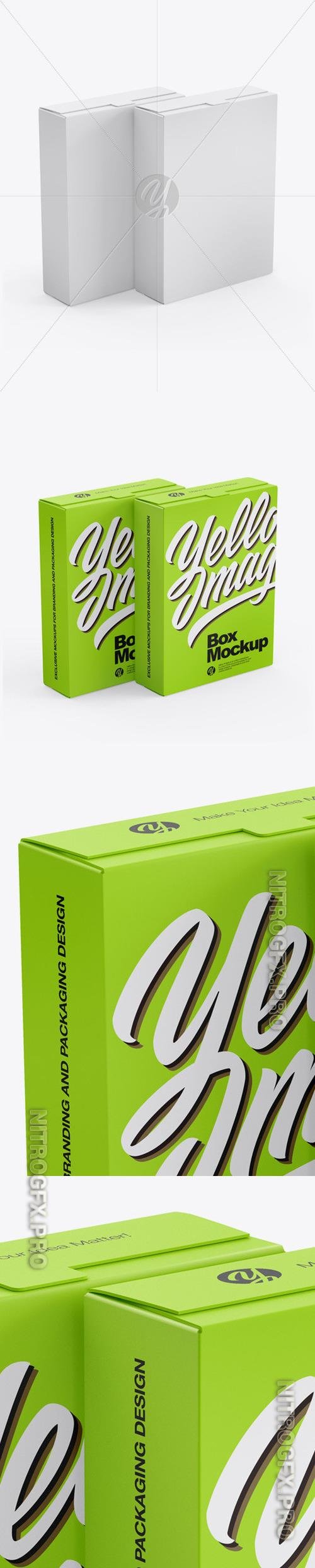 Two Paper Boxes Mockup - 48749