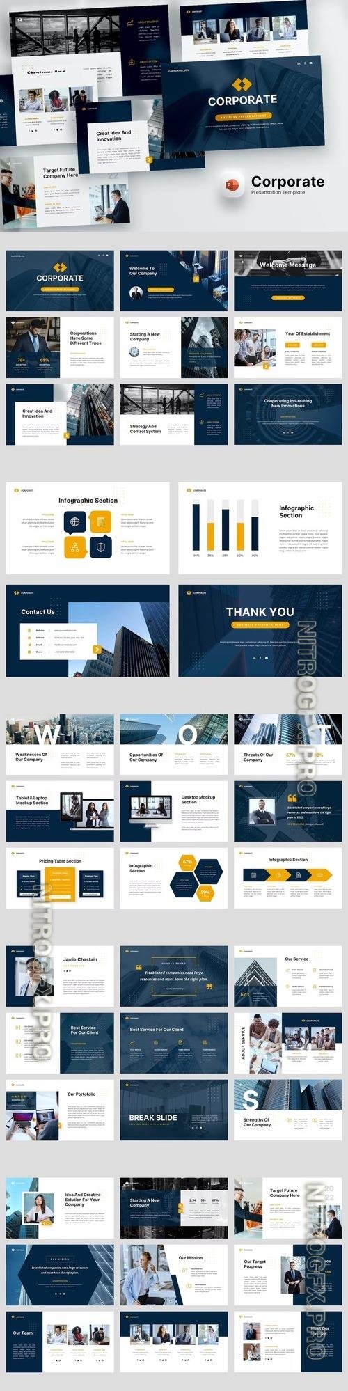 Corporate - Company Profile Powerpoint Template