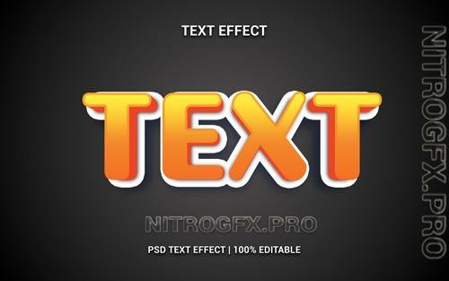 Creative PSD text 3D Text Effect