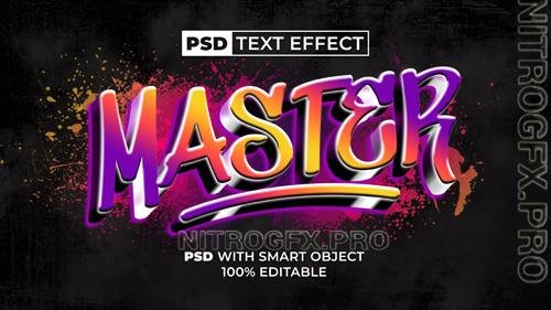 Creative PSD Street Text Effect Graffiti