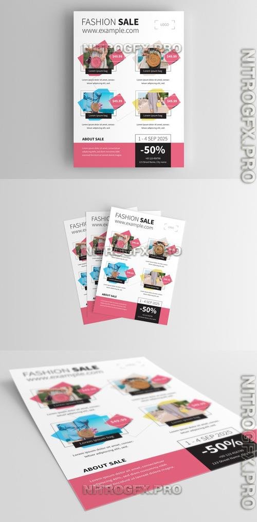 AdobeStock - Business Product Sales Flyer Layout - 218825571
