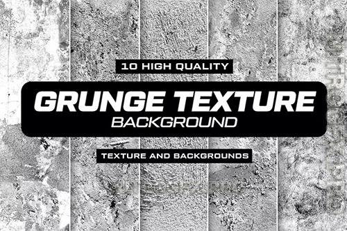 10 Grunge Texture Design Background