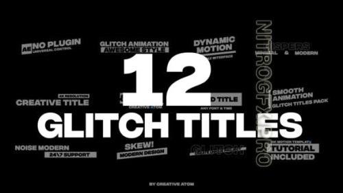 Videohive - Glitch Titles v3 | AE 43651017