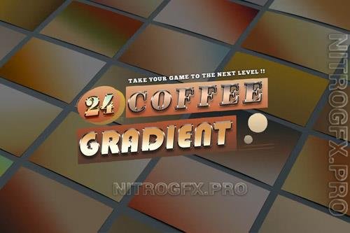 Collection 24 Mood Coffee Gradients Multicolor Photoshop