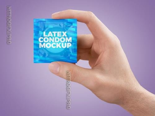 Adobestock - Condom Mockup -  494569832