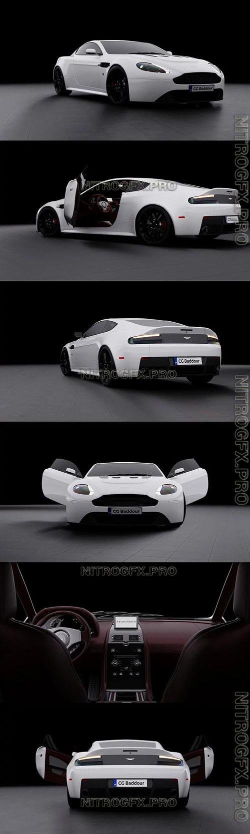 Aston Martin V12 Vantage S 2016 - 3D car model