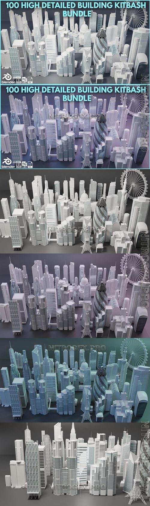100+ Real World High Detailed Skyscrapers and Buildings