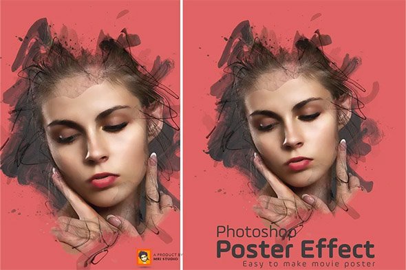 CreativeMarket- - Photoshop Poster Effect - 3342190