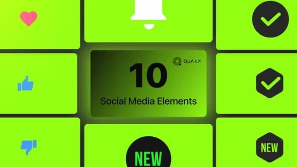 VideoHive - Social Media Elements Vol. 02 - 44639688