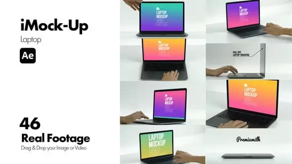 VideoHive - iMock-Up Laptop for After Effects - 44762438