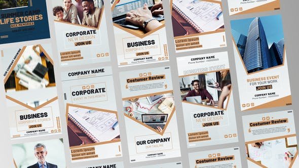 VideoHive - Business Corporate Stories - 44768504