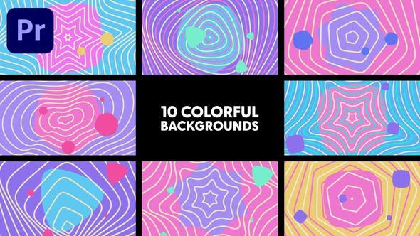 VideoHive - Colorful Backgrounds - 44752504