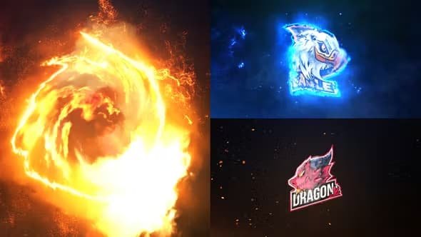 VideoHive - Fire Logo Reveal - 44749456