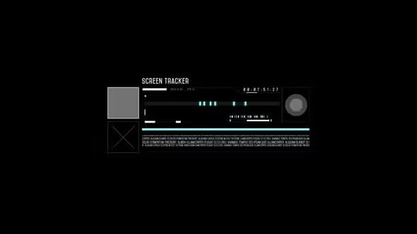 VideoHive - HUD Screen Tracker 1 - 44794400