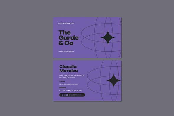 The Garde & Co Business Card - CJRAKUY