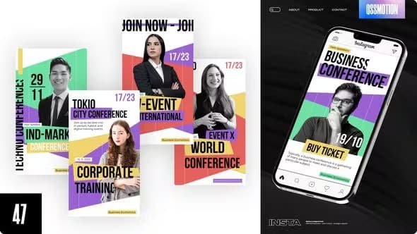 VideoHive - Conference Instagram Stories - 44872284