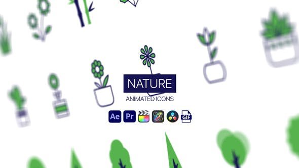 VideoHive - Nature Animated Icons - 44952008