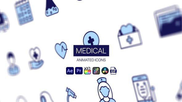 VideoHive - Medical Animated Icons - 44951974